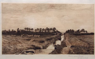 Zomeravond door Hans am Ende